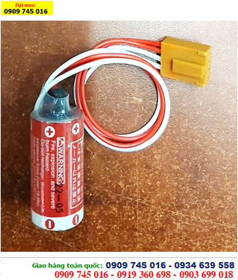 Maxell ER17/33, Pin Maxell ER17/33 (zắc 4 holes) lithium 3.6v size 2/3A Made in Japan